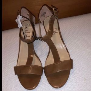 Sam & Libby Brown Shoes, Size 10